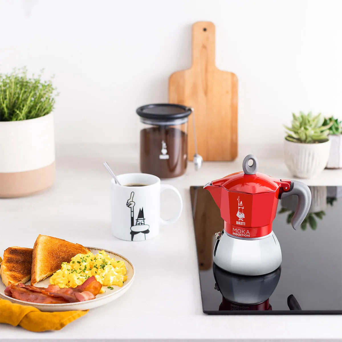 Bialetti Moka Induction - Red