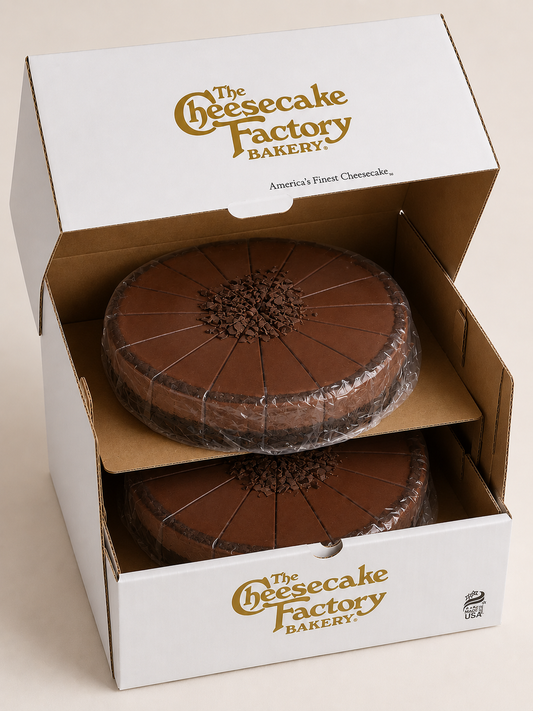 Chocolate Mousse Marble Cheesecake 10” Bakery 40oz