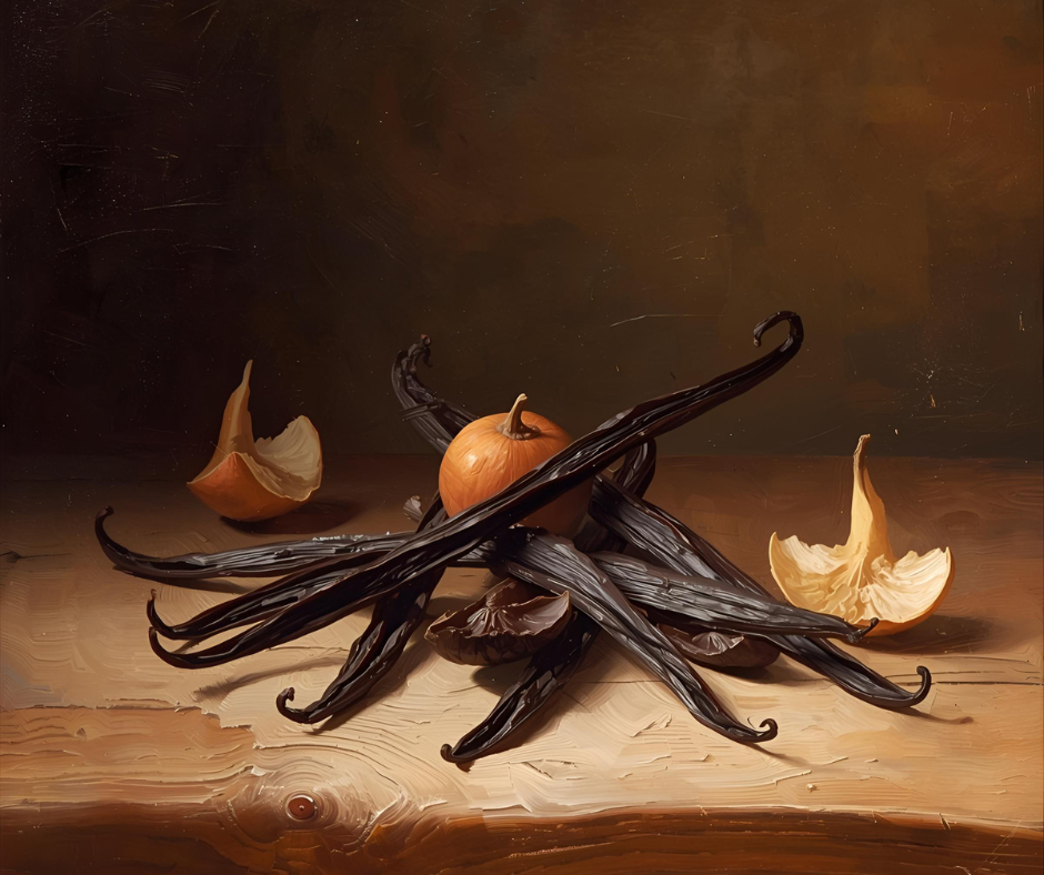 Vanilla pods of Madagascar