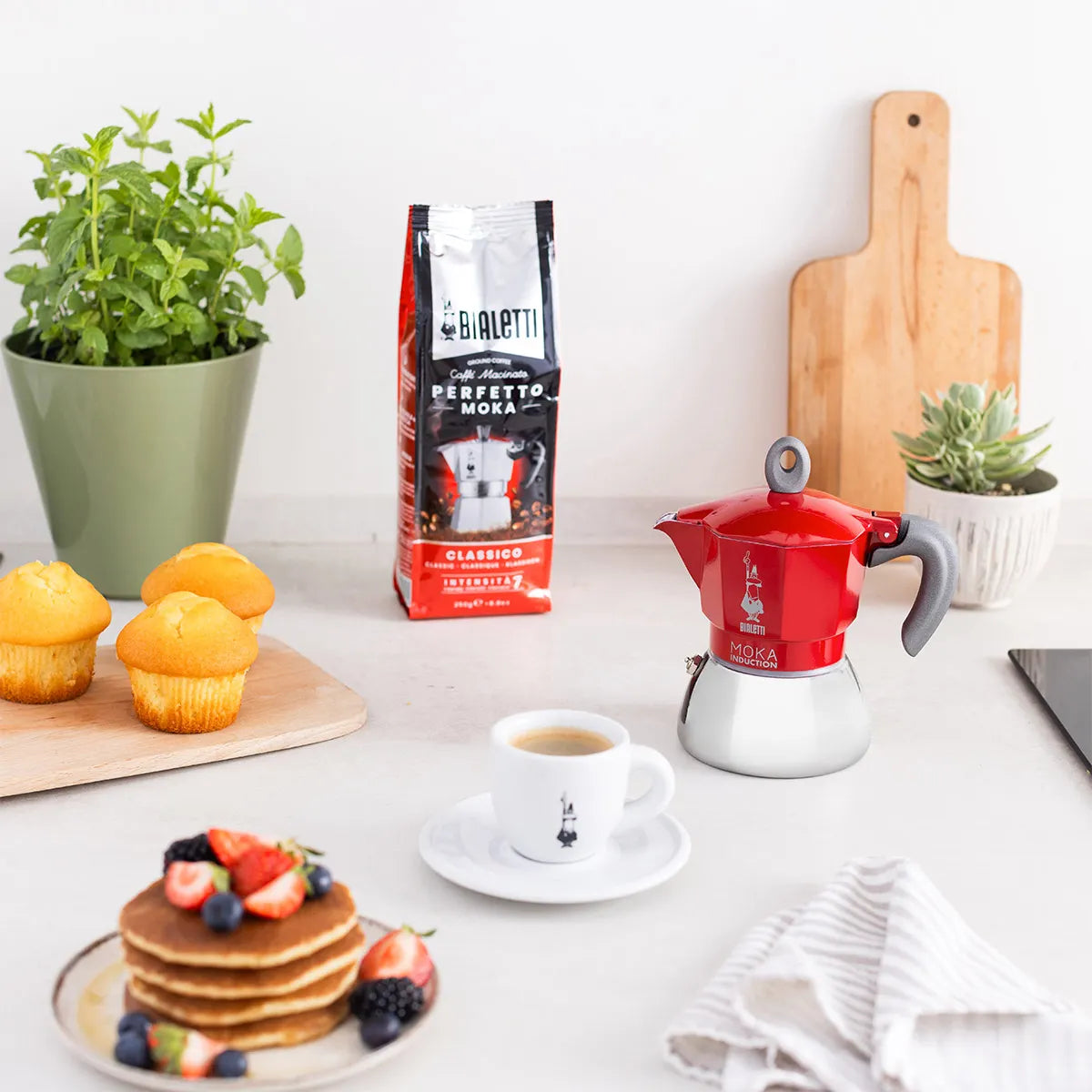 Bialetti Moka Induction - Red