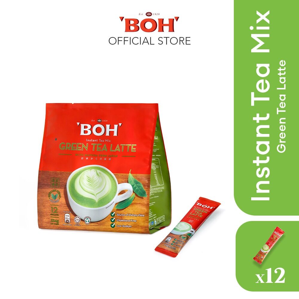 BOH-GREEN TEA LATEE 12’S