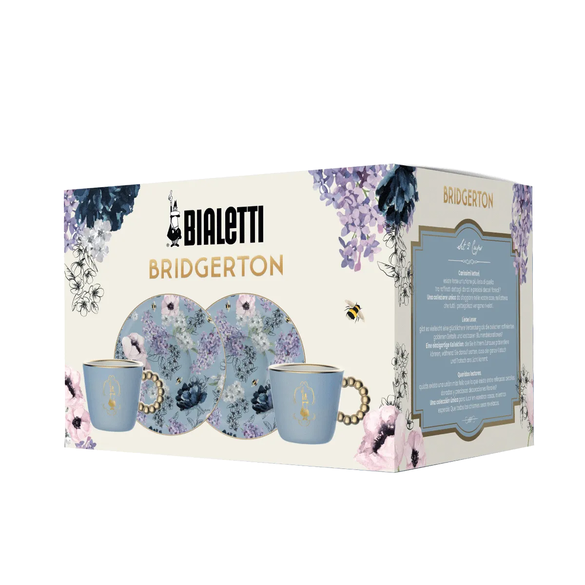Set of 2 Coffee Cups - Bridgerton