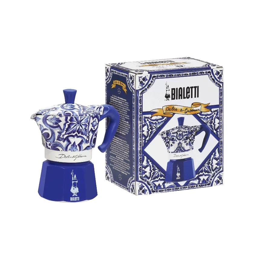 Moka Express Bialetti Dolce&Gabbana | Mediterrean blue