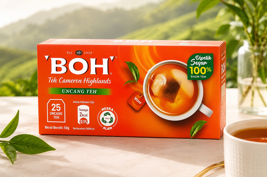 BOH - CAMERON HIGHLANDS TEA BAG DOUBLE CHAMBER 25’S