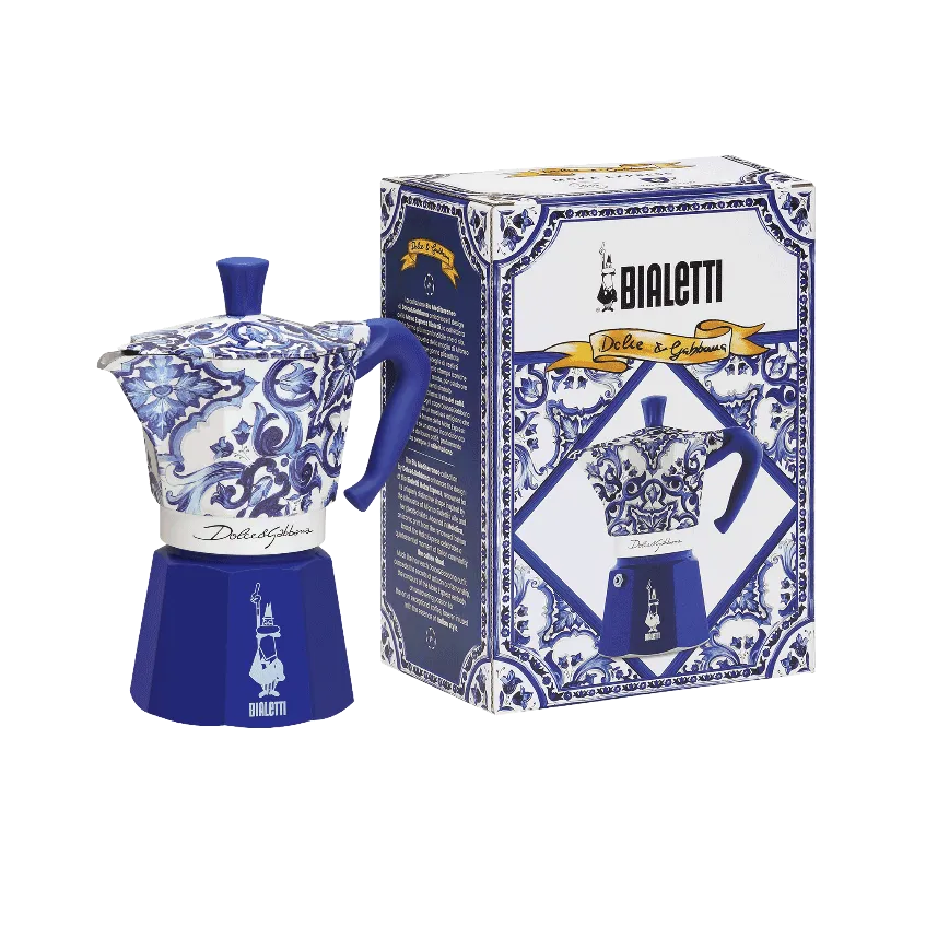 Moka Express Bialetti Dolce&Gabbana | Mediterrean blue