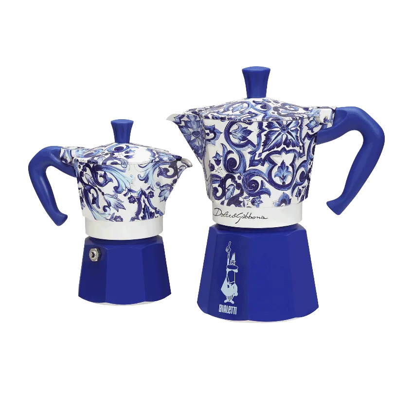 Moka Express Bialetti Dolce&Gabbana | Mediterrean blue