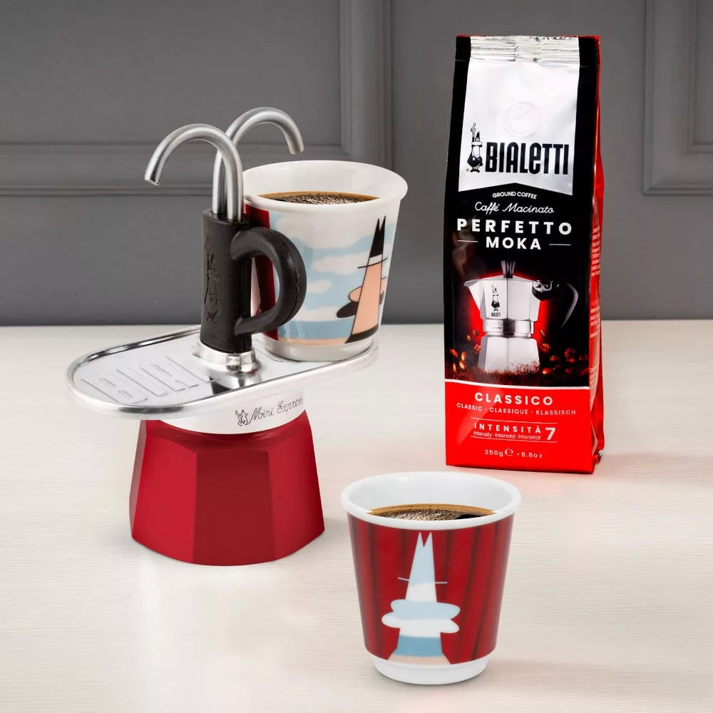 Bialetti Mini Express 2 Cup Magritte