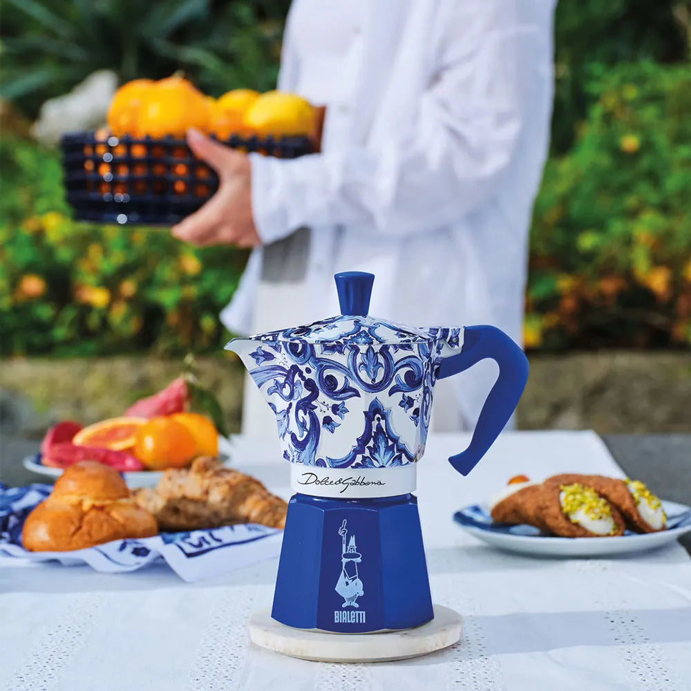 Moka Express Bialetti Dolce&Gabbana | Mediterrean blue
