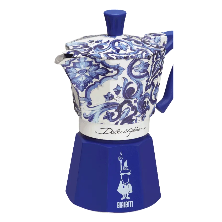Moka Express Bialetti Dolce&Gabbana | Mediterrean blue