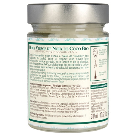 Huile de Noix de Coco Bio 314ml