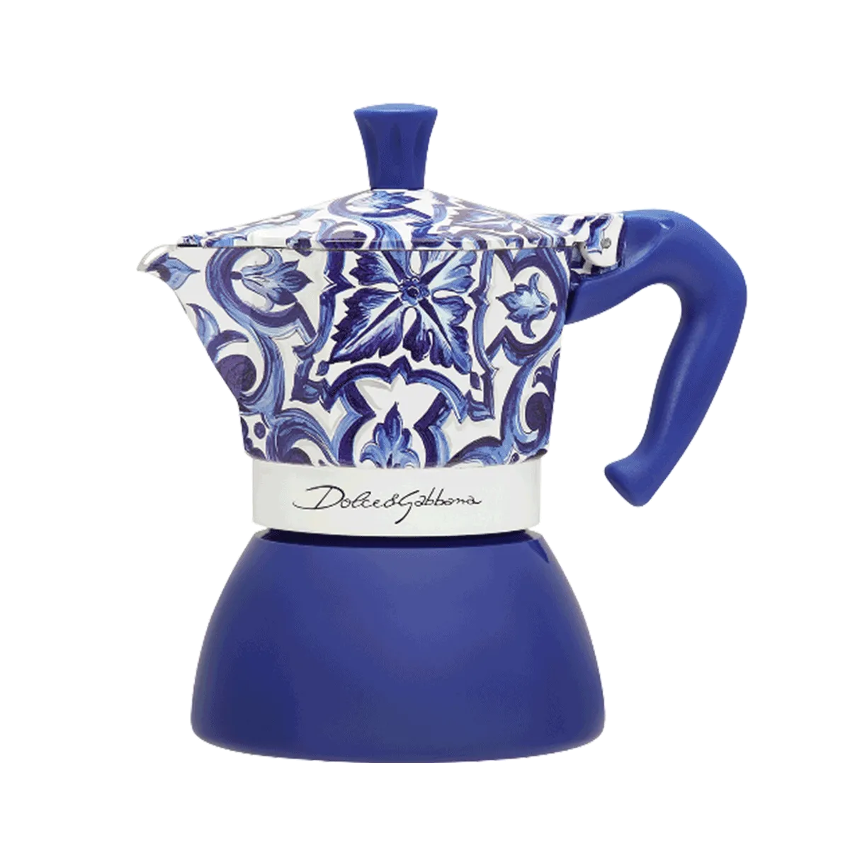 Moka Induction Bialetti Dolce&Gabbana | Mediterranean blue