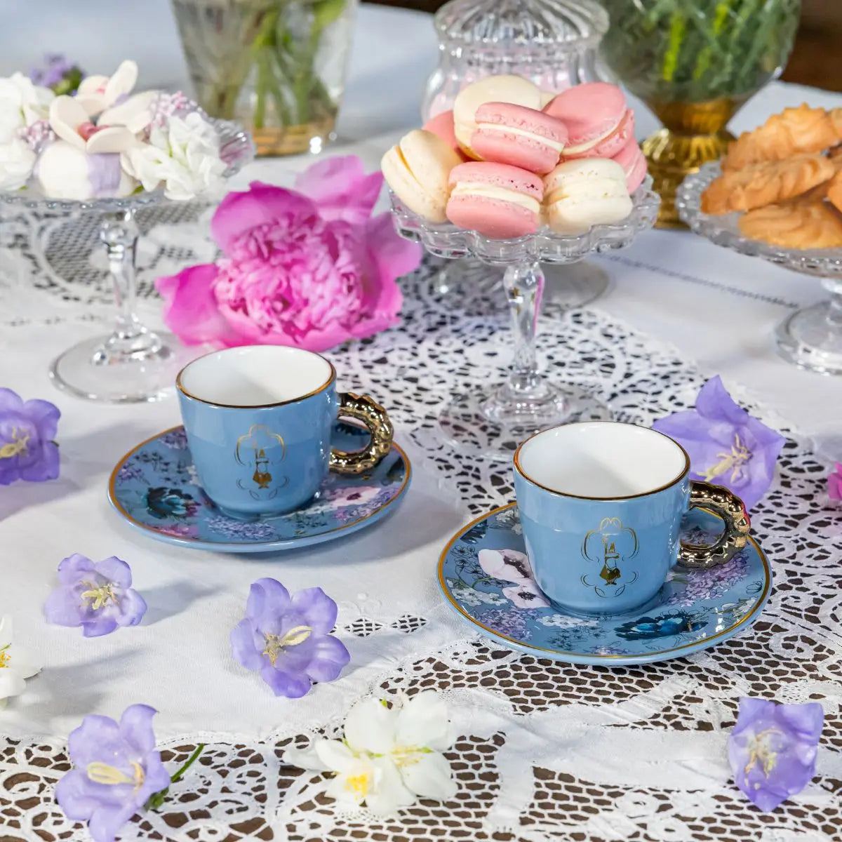 Set of 2 Coffee Cups - Bridgerton